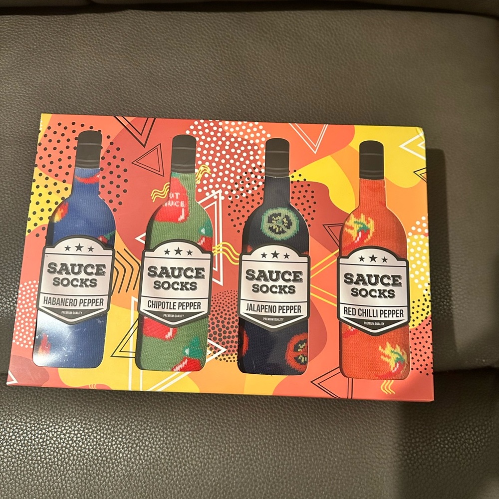 Orrsum Men’s Sauce Socks 4 pk NEW